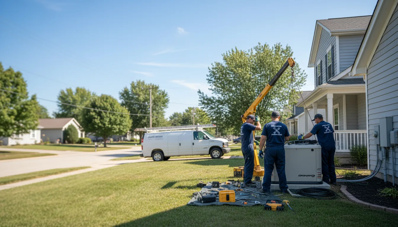 Generator Installation in Wingate, TX near me